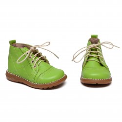 Ghete copii  - Ghete cu talonet copii din piele 1325 vernil 18-25