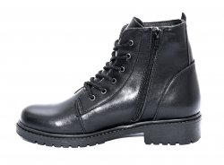 Ghete dama blana  - Ghete dama blanita Gloria 4837 negru 34-40