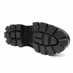 Ghete dama blana  - Ghete dama cu blana din piele 56302 negru box 34-41