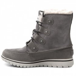 Ghete dama blana  - Ghete dama impermeabile cu blana Sorel Cozy Joan gri 35-40