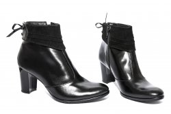 Ghete dama blana - Ghete dama piele 509 negru 35-40