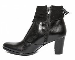 Ghete dama blana - Ghete dama piele 509 negru 35-40