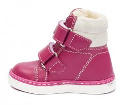 Ghete blana copii - Ghete fete blana hokide 414 fuxia 19-25