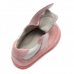 Ghete copii  - Ghete fete din piele cu talonet 168 roz 18-26