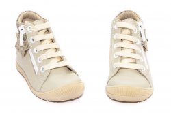 Ghete copii  - Ghete fete hokide 377 bej auriu 18-24