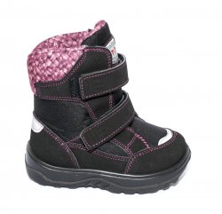 Apreskiuri copii - Ghete fete impermeabile Gtx 93695 negru roz 20-25