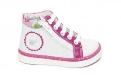 Ghete copii  - Ghete fete ortopedice hokide 377 alb fuxia 18-25