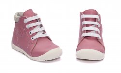 Ghete copii  - Ghete fete ortopedice hokide 377 roz alb 18-25