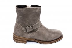 Ghete copii  - Ghete fete piele intoarsa hokide 363 gri 31-35