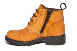 Ghete copii  - Ghete fete piele naturala Peperina 1163 castaniu2 24-37