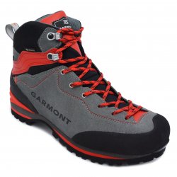 Ghete goretex copii  - Ghete gore-tex talpa Vibram Garmont Ascent GTX gri rosu 36-49