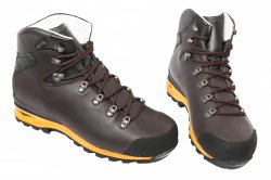 Ghete goretex - Ghete goretex barbati waterproof Vibram Brecon 1330 maro galben