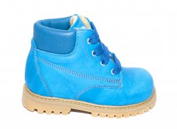 Ghete blana copii - Ghetute copii cu blana pj shoes Luca blu ciel 20-26