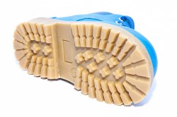 Ghete blana copii - Ghetute copii cu blana pj shoes Luca blu ciel 20-26