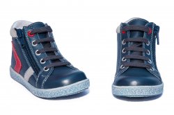 Ghete copii  - Ghetute copii ortopedice hokide 377 blu rosu gri 18-25