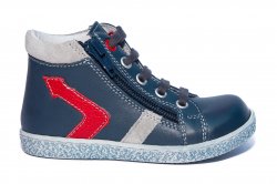 Ghete copii  - Ghetute copii ortopedice hokide 377 blu rosu gri 18-25