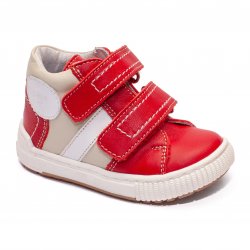 Ghete copii  - Ghetute fete cu talonet hokide 257 rosu 19-25