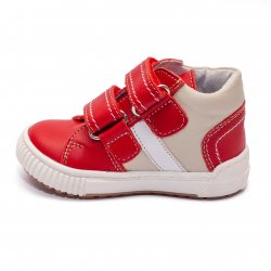 Ghete copii  - Ghetute fete cu talonet hokide 257 rosu 19-25