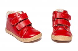 Ghete copii  - Ghetute fete flexibile cu talonet 418 rosu 18-25