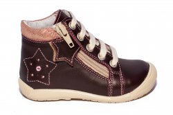 Ghete copii  - Ghete ortopedice fete hokide 377 roz arg 18-25