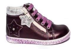 Ghete copii  - Ghete ortopedice fete hokide 377 roz arg 18-25