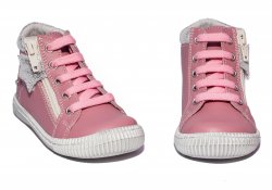 Ghete copii  - Ghete ortopedice fete hokide 377 roz arg 18-25