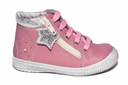 Ghete copii  - Ghete ortopedice fete hokide 377 roz arg 18-25