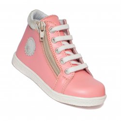 Ghete copii  - Ghetute ortopedice fete hokide 377 roz arg TA 18-25