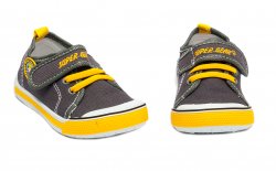 Tenisi copii  - Incaltaminte baieti textil 9962 gri galben 20-31