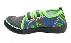 Tenisi copii  - Incaltaminte baieti textil 9968 gri verde 26-31