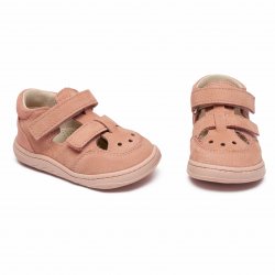 Incaltaminte Barefoot copii  - Incaltaminte barefoot fete din piele av1386 roz 17-26