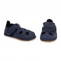 Incaltaminte Barefoot copii - Incaltaminte copii mers descult din piele 2022 blu bufo 17-28