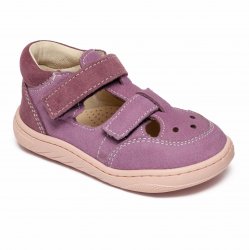 Incaltaminte Barefoot copii - Incaltaminte fete barefoot din piele av1386 mov 17-26