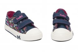 Tenisi copii  - Incaltaminte fete sport textil 60-3A blu fori 24-35