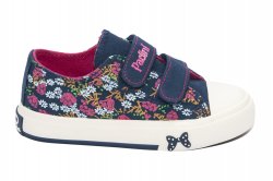 Tenisi copii  - Incaltaminte fete sport textil 60-3A blu fori 24-35