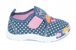 Tenisi copii - Incaltaminte fete textil 987 blue roz 20-25