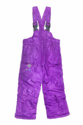 Salopete ski copii  - Pantaloni salopete ski fete 807 mov 74-134cm