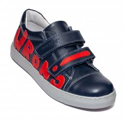 Pantofi sport copii  - Pantofi copii sport hokide 398 negru red 26-37