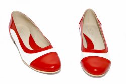 Pantofi balerini dama - Pantofi balerini dama 026.8 corai alb 34-41