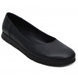 Pantofi balerini dama - Pantofi balerini dama din piele Nidia negru 34-41