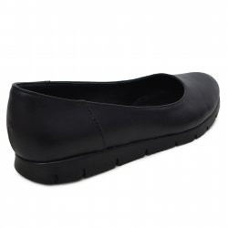 Pantofi balerini dama - Pantofi balerini dama din piele Nidia negru 34-41
