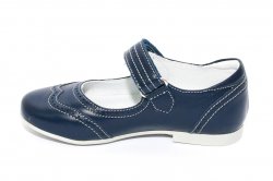 Pantofi balerini copii  - Pantofi balerini fete hokide 420 blumarin 26-35