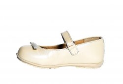 Pantofi copii  - Pantofi balerini fetite Candy bej 20-26