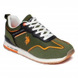 Pantofi sport - Pantofi barbati U.S. Polo Assn 002 verde port 40-46