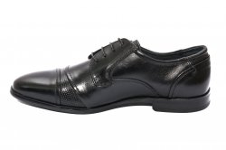 Pantofi barbati - Pantofi barbati din piele naturala Girza 65056 negru 38-46