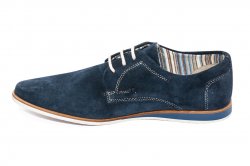 Pantofi barbati - Pantofi barbati piele intoarsa 151R14 blumarin 40-46