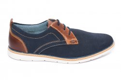 Pantofi barbati - Pantofi barbati piele naturala 257R04 blumarin maro 40-46