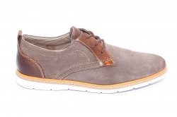 Pantofi barbati - Pantofi barbati piele naturala 257R04 maro bej 40-46