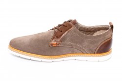 Pantofi barbati - Pantofi barbati piele naturala 257R04 maro bej 40-46