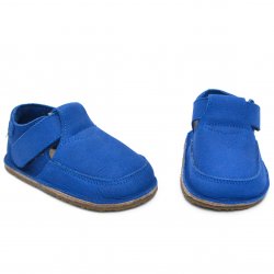 Incaltaminte Barefoot copii - Pantofi barefoot copii piele 2023 albastru 17-25
